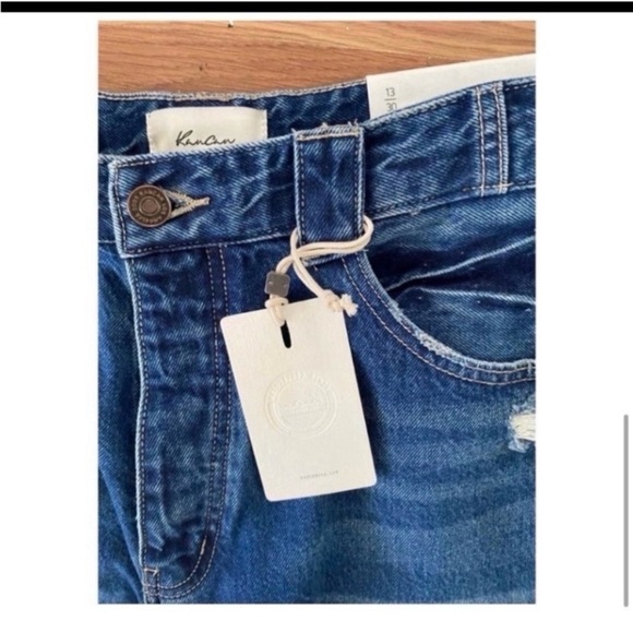 KANCAN 90’s Ripped Flare Wide Leg High Rise Jeans - Picture 8 of 12